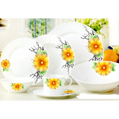 porcelain coup shape good dinnerware 19PCS