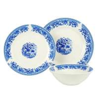 blue and white pottery dishes dinnerware